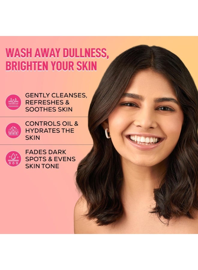 RENEE Everyday Face Bright Combo | Facewash with Vitamin B3, B5 & C for Brightening & Oil Control | Serum-in-Cream with Niacinamide & Hyaluronic Acid for Dark Spots & Even Skin Tone | 100ml + 50ml - Image 2